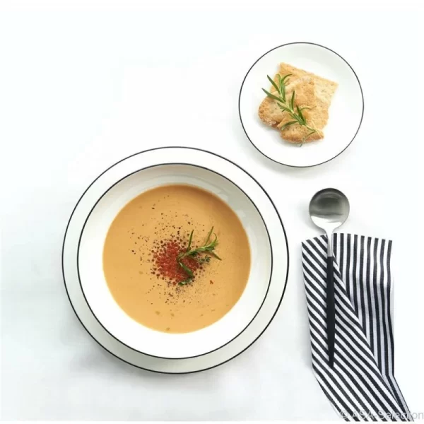 Billig ❤️ Asa Selection Germany Asa Selection à Table Ligne Noire Pasta-/Suppenteller 🔔 4