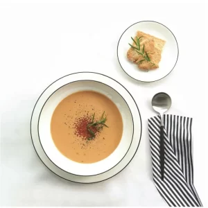 Brandneu 🔥 Asa Selection Germany Asa Selection à Table Ligne Noire Salatschale Ø 15,5 Cm 🔔 7