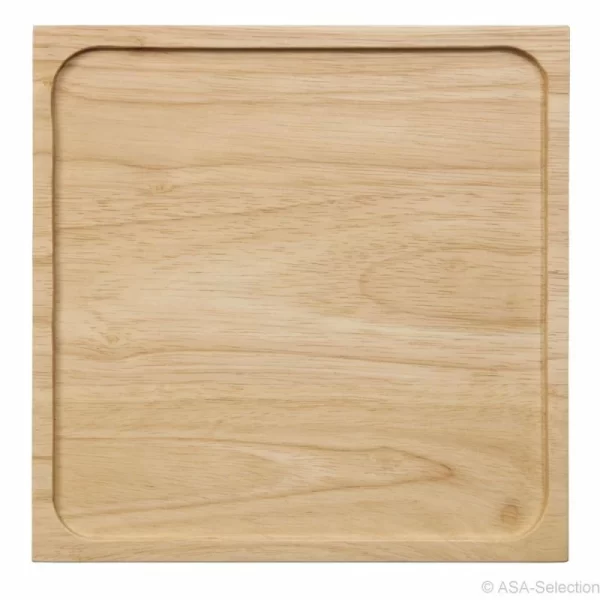 Bester Verkauf 😀 Asa Selection Germany Asa Selection BLACK TEA Holztablett Quadratisch 🥰 1
