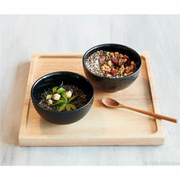 Bester Verkauf 😀 Asa Selection Germany Asa Selection BLACK TEA Holztablett Quadratisch 🥰 3