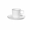 Schlussverkauf 🧨 Asa Selection Germany Asa Selection OCO LIGNE NOIRE Espressotasse Mit Unterteller 😍 8