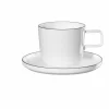 Aktion 😀 Asa Selection Germany Asa Selection OCO LIGNE NOIRE Kaffeettasse Mit Unterteller ⌛ 11