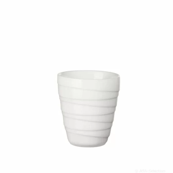 Bestpreis 😍 Asa Selection Germany Asa Selection Thermo Cappuccino Cup Twisted Aus Porzellan 0.2 L 💯 1