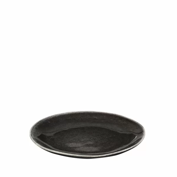 Besorgen 😍 Broste Copenhagen Nordic Coal Frühstücksteller Aus Steingut | Ø 20 Cm | 4 Stk. 💯 1